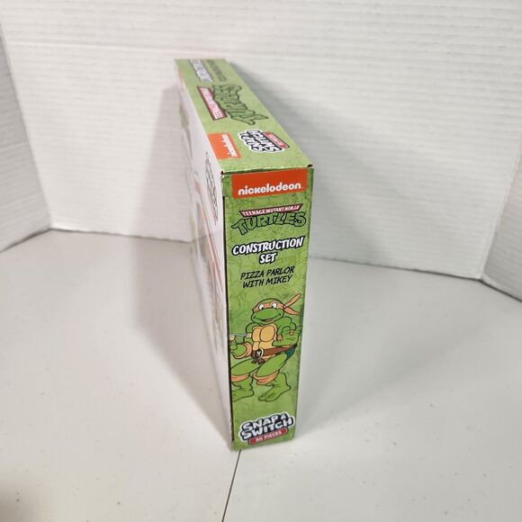 Teenage Mutant Ninja Turtles Construction Set Pizza Parlor W/ Michelangelo TMNT - Picture 4 of 5